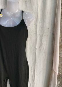 Sleek Black Jumpsuit
