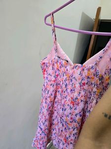 Chic Floral Print Mini Dress