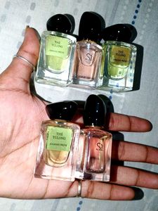 5 Giorgio Armani Perfume Miniatures Set