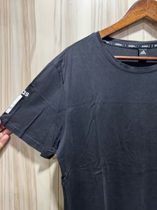 Adidas 3 Strips Black Activewear T-Shirt
