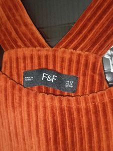 Corduroy Overall Dress/ pinafore