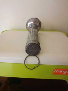 Vintage Metal Flashlightb working cell needed