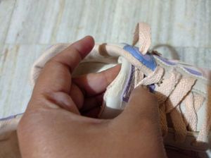 Pastel Lace-Up Sneakers