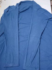 Blue Kimono Style Cardigan
