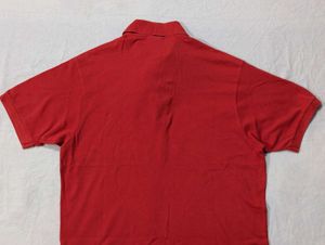 Lacoste Men's Red Polo Shirt