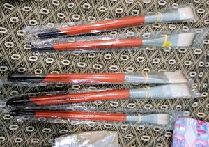 Set 4 Flate Painting Brushes