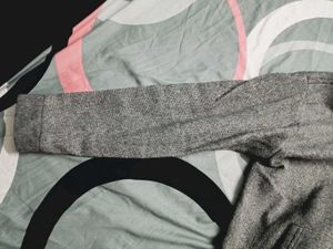 Unused Grey Zip sweater