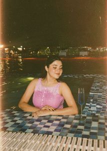 Pink Sheer Mini Dress