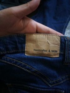 Blue Denim Flare Jeans