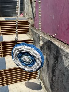 Handmade Crochet rose Bag