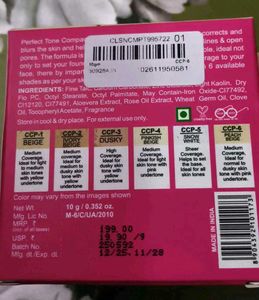 Color Essence High Definition Mineral Makeup Compa