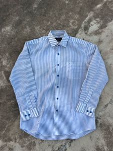 Classic Striped Button-Down Shirt