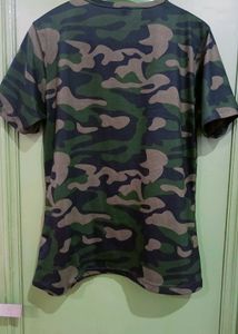 Camouflage Print T-Shirt