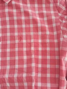 Indian Terrain Pink Checkered Shirt