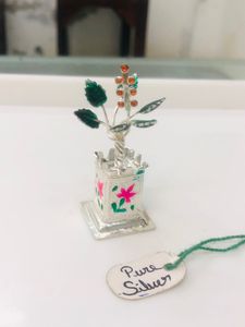 Pure Silver Tulsi (wt:-14.900g)