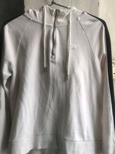 Stylish White Hoodie
