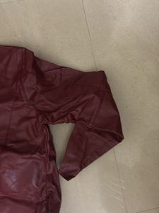 RED LEATHER JACKET