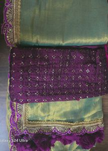 Stunning Green Silk Saree