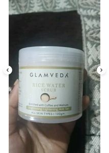 Glamveda Rice Water Scrub