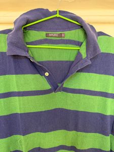 Striped Polo T-Shirt