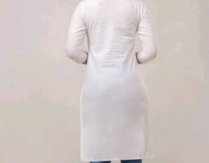 Elegant White Kurta