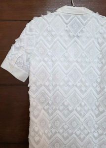 Banana Republic White Lace Dress