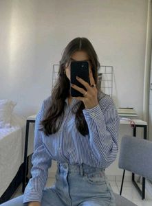 Striped Oversized Shirt
