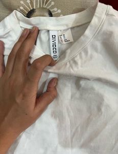 H&amp;M Fitted Baby Tee (xs)