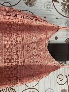 Pink Lace Camisole Top