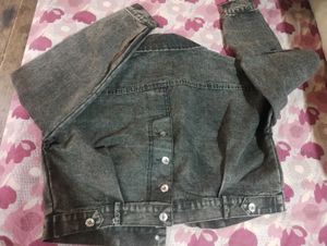 Stylish Grey Denim Jacket