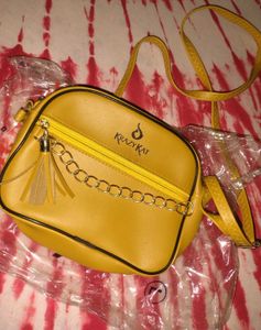 Yellow Crossbody Bag