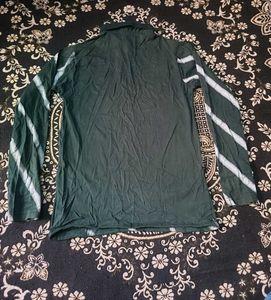 Size : 34 inches Dark 🌑 Green longsleeve Tshirt