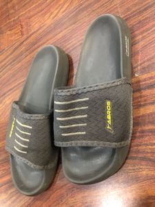 ABROS Grey Slides UK7