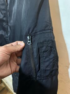 Black Bomber Jacket