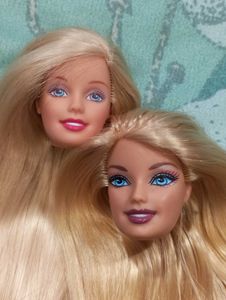 Barbie Doll Heads (set of 2)