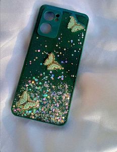 Oppo Reno 7 5G  Sparkly Butterfly Phone Case