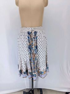 Bohemian Print Mini Skirt length is 25 inches