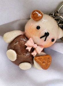 Cute Teddy Bear Keychain