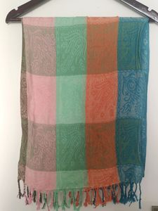 Pastel Paisley Shawl