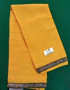 Yello With Lace Saree