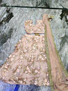 Stunning Embroidered Lehenga Choli Set