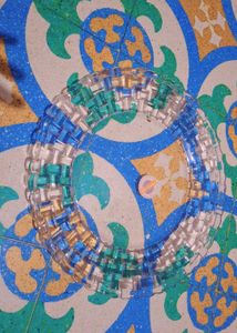 Hi-Luxe Sydney Glass Plate 1 Pc