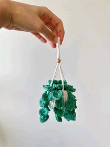 Handmade Crochet Hanging Plant Decor