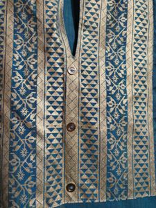 💙Elegant Blue Embroidered Kurta