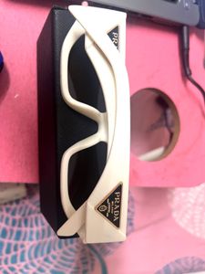 White Prada Sunglasses