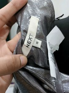next silver light weighted dress free size