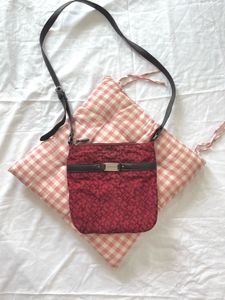 Chic Red Crossbody Bag