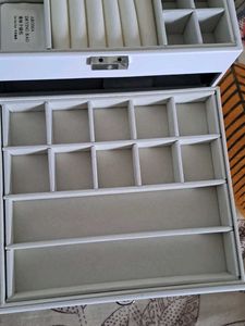 White Jewelry Box Organizer