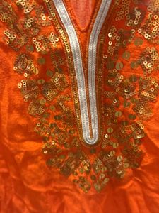 Indian Wear Embellished Kurta With Sequin Work