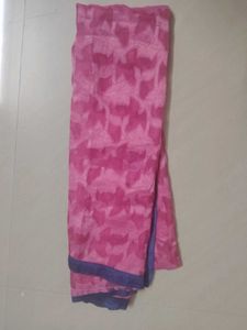 Vibrant Pink Floral Dupatta